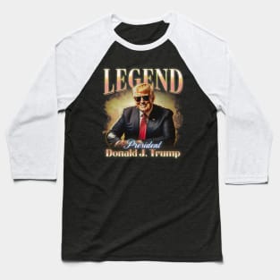 Donald Trump - Legend Vintage Baseball T-Shirt